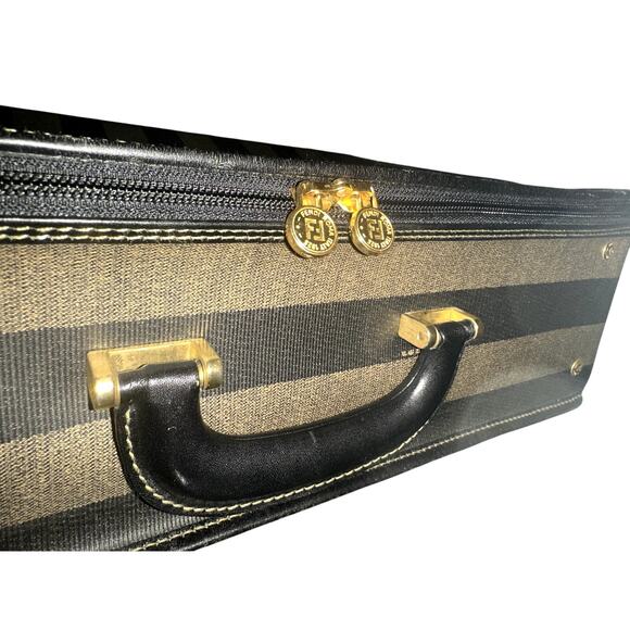 FENDI Brown Pecan Business Bag/Luggage/Trunk - Vintage EUC - Picture 8 of 16